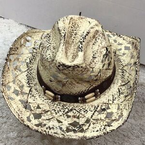Bullhide Run a muck scorched cowboy hat